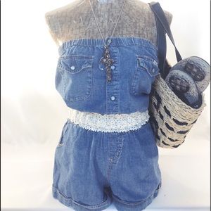 Roxy Denim Romper